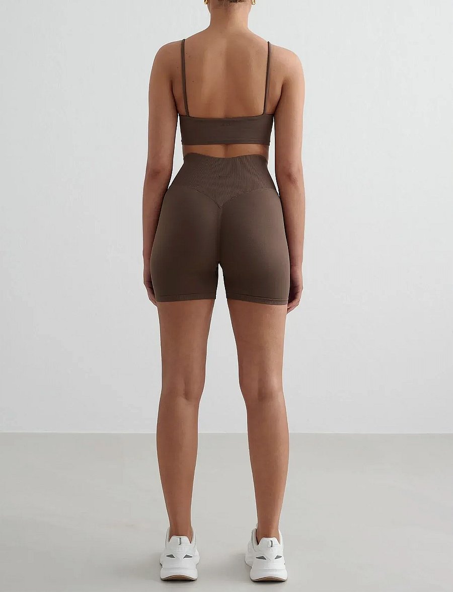 aim´n - Shape Seamless Strap Bra - sport-bhs - macchiato - 5