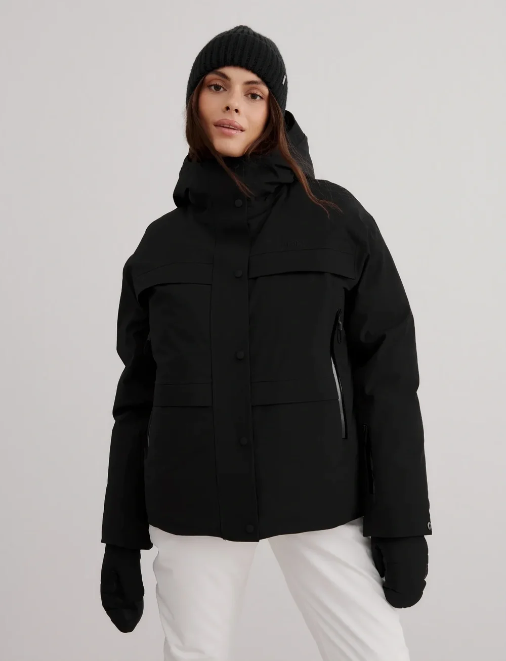 aim´n - Vermont Jacket - skitøj - black - 0