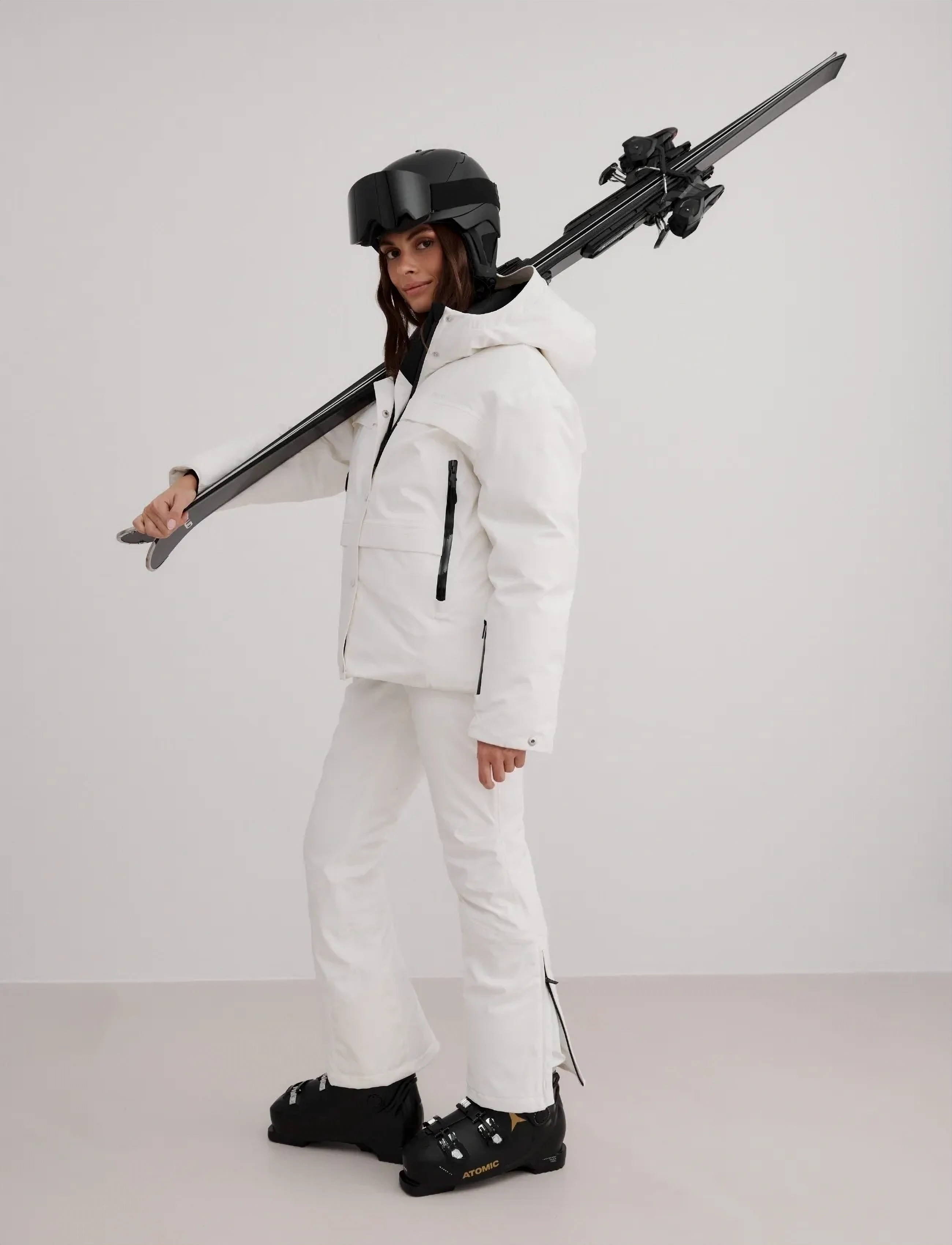 aim´n - Vermont Jacket - ski-kleidung - off-white - 3