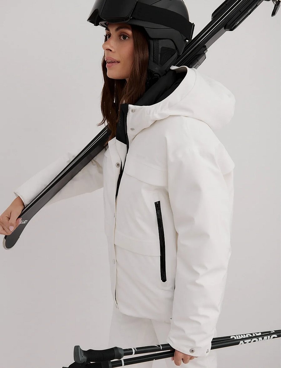 aim´n - Vermont Jacket - ski-kleidung - off-white - 4
