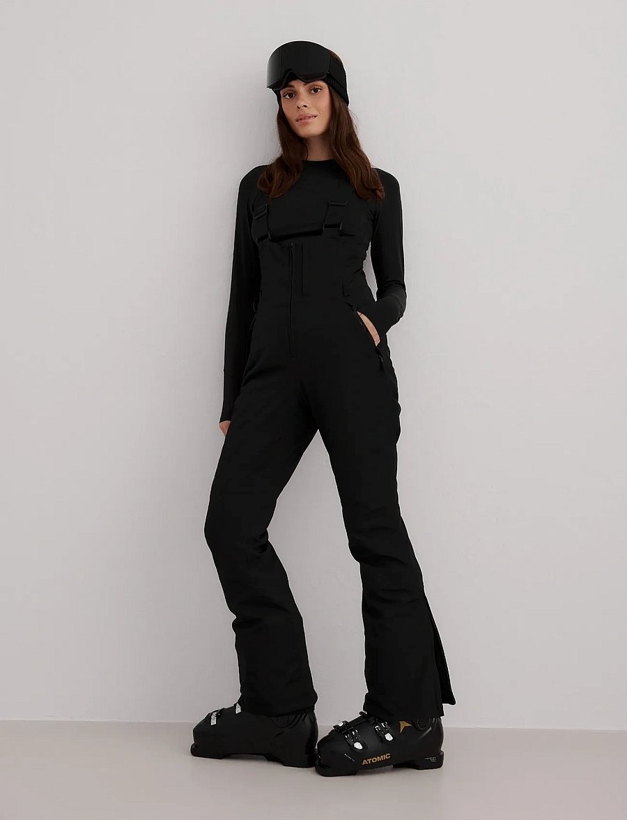 aim´n - Vermont Padded Bib Pants - ski-kleidung - black - 0