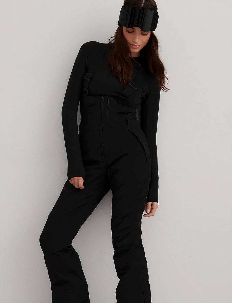 aim´n - Vermont Padded Bib Pants - suusariietus - black - 3