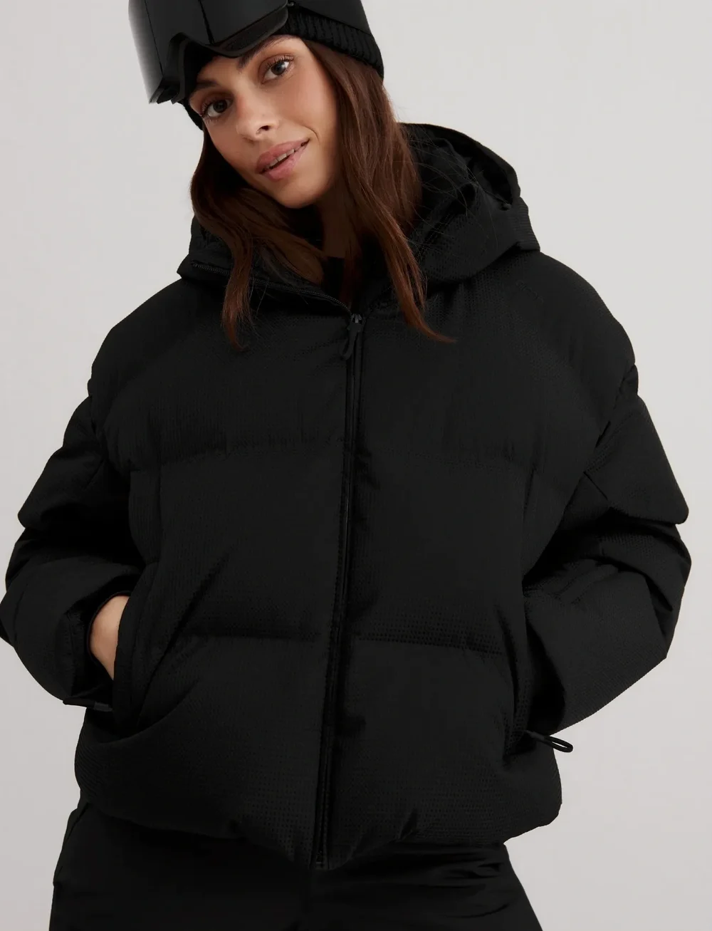 aim´n - Cortina Puffer Jacket - skitøj - black - 3