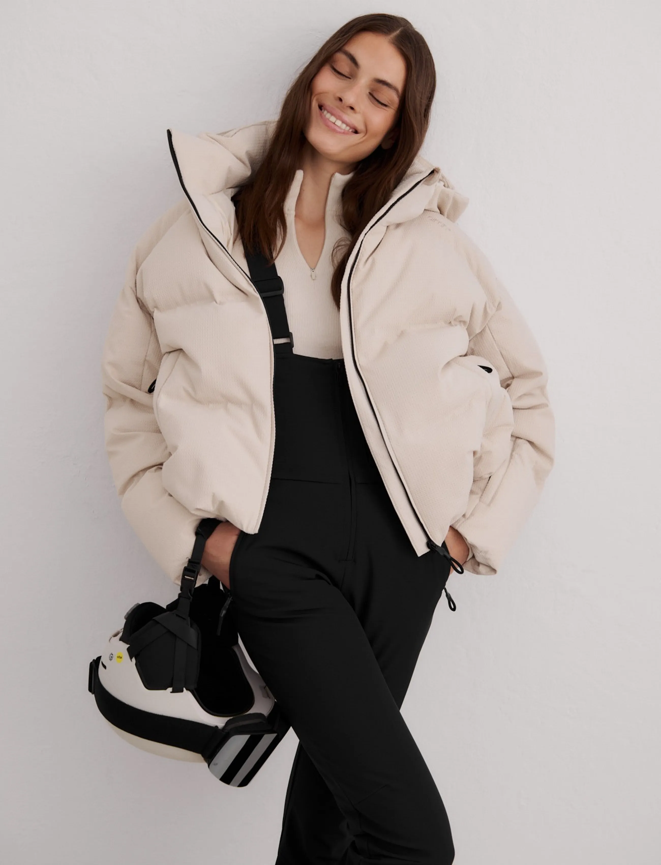 aim´n - Cortina Puffer Jacket - cafÉ au lait - 3