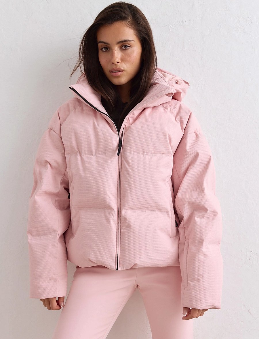 aim´n - Cortina Puffer Jacket - ski-kleidung - pink frost - 0