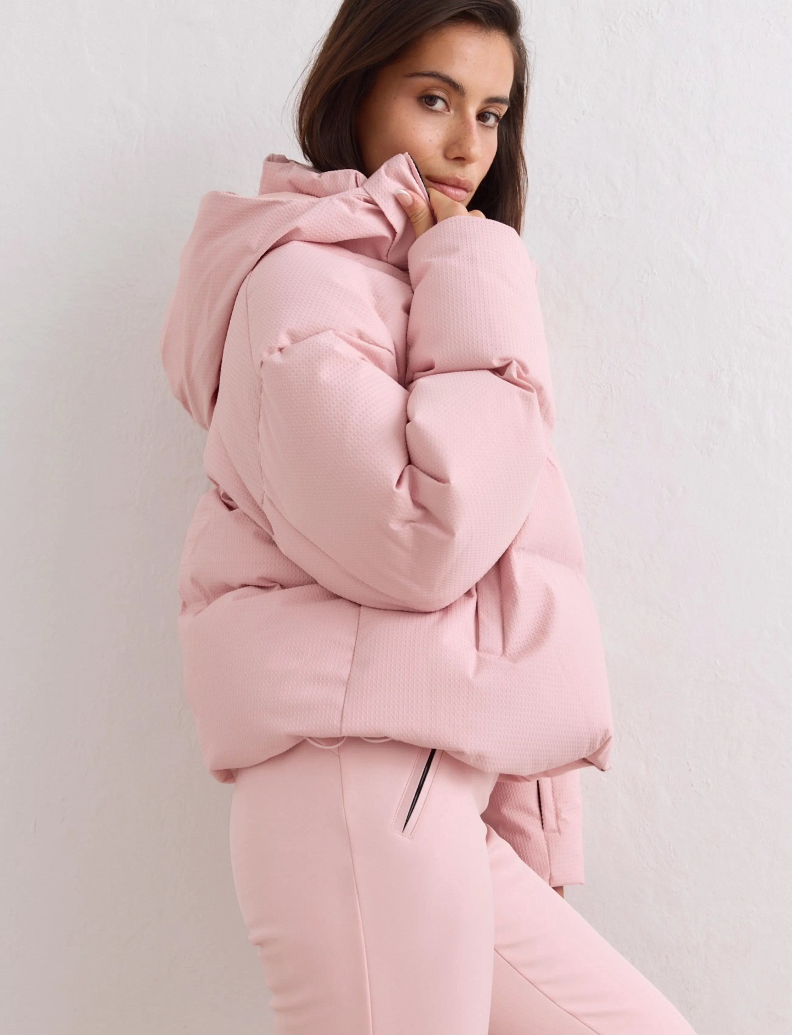 aim´n - Cortina Puffer Jacket - ski-kleidung - pink frost - 4