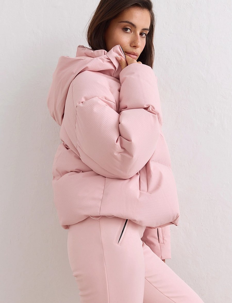aim´n - Cortina Puffer Jacket - ski-kleidung - pink frost - 4