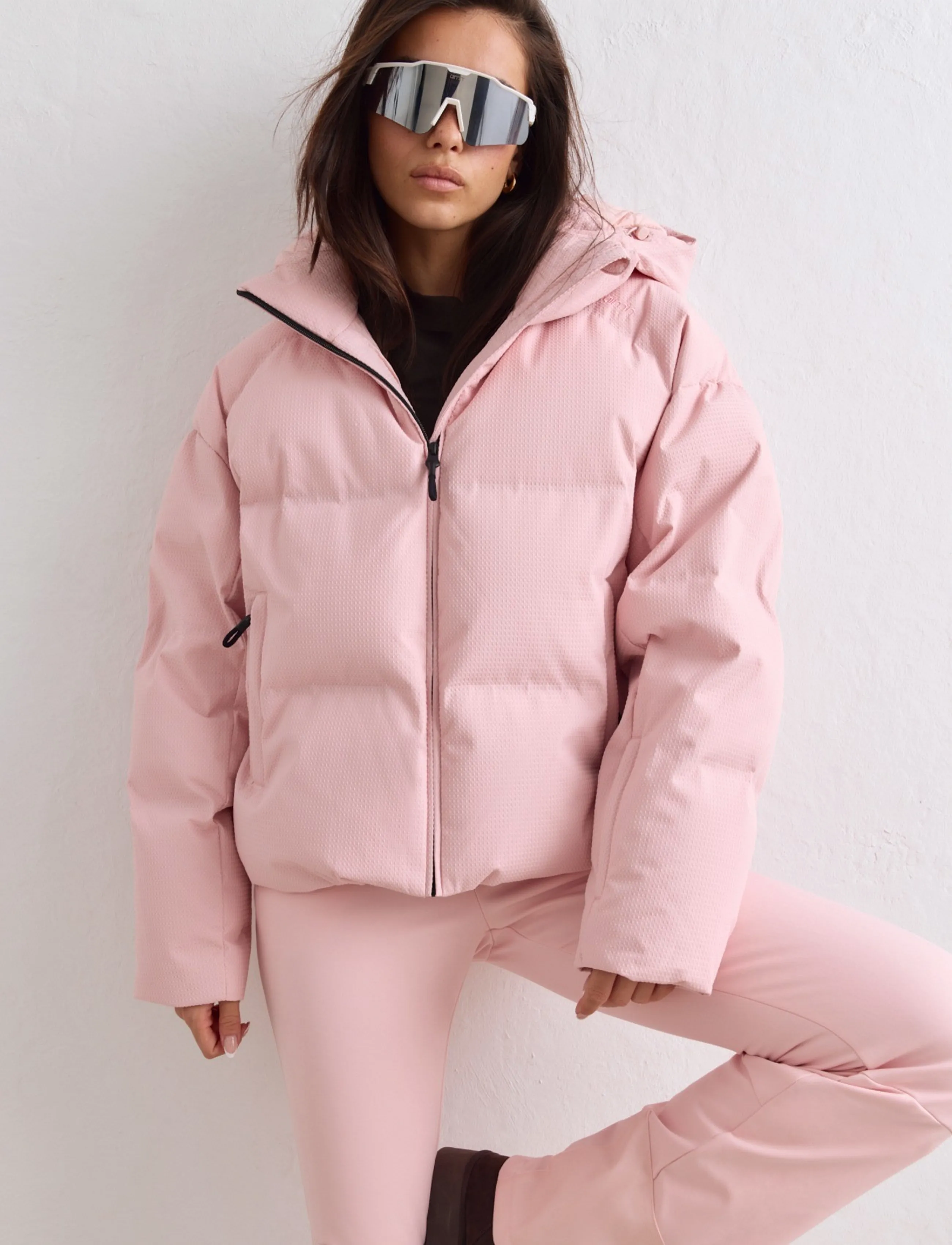 aim´n - Cortina Puffer Jacket - ski-kleidung - pink frost - 5
