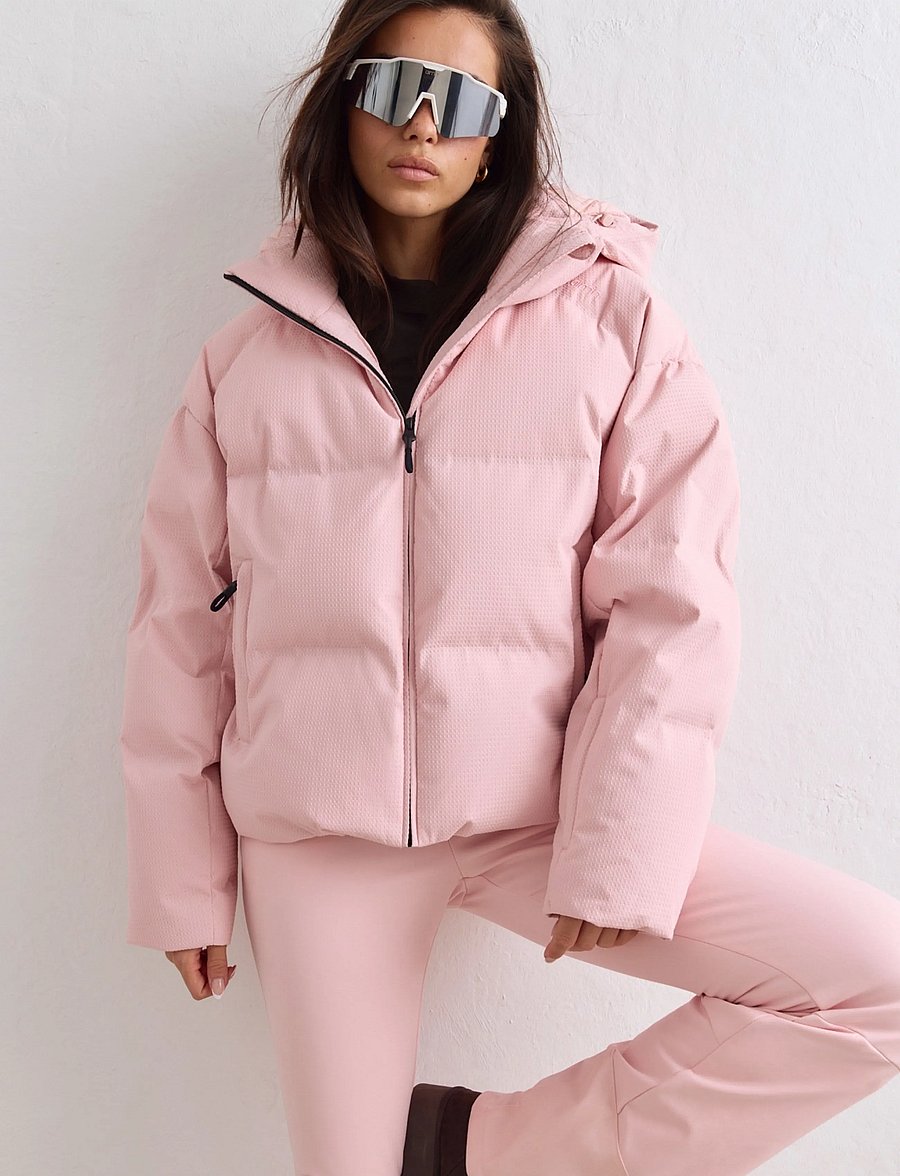 aim´n - Cortina Puffer Jacket - ski-kleidung - pink frost - 5