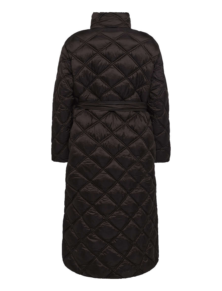 aim´n - Quilted Coat - dunjakker - chocolate - 2