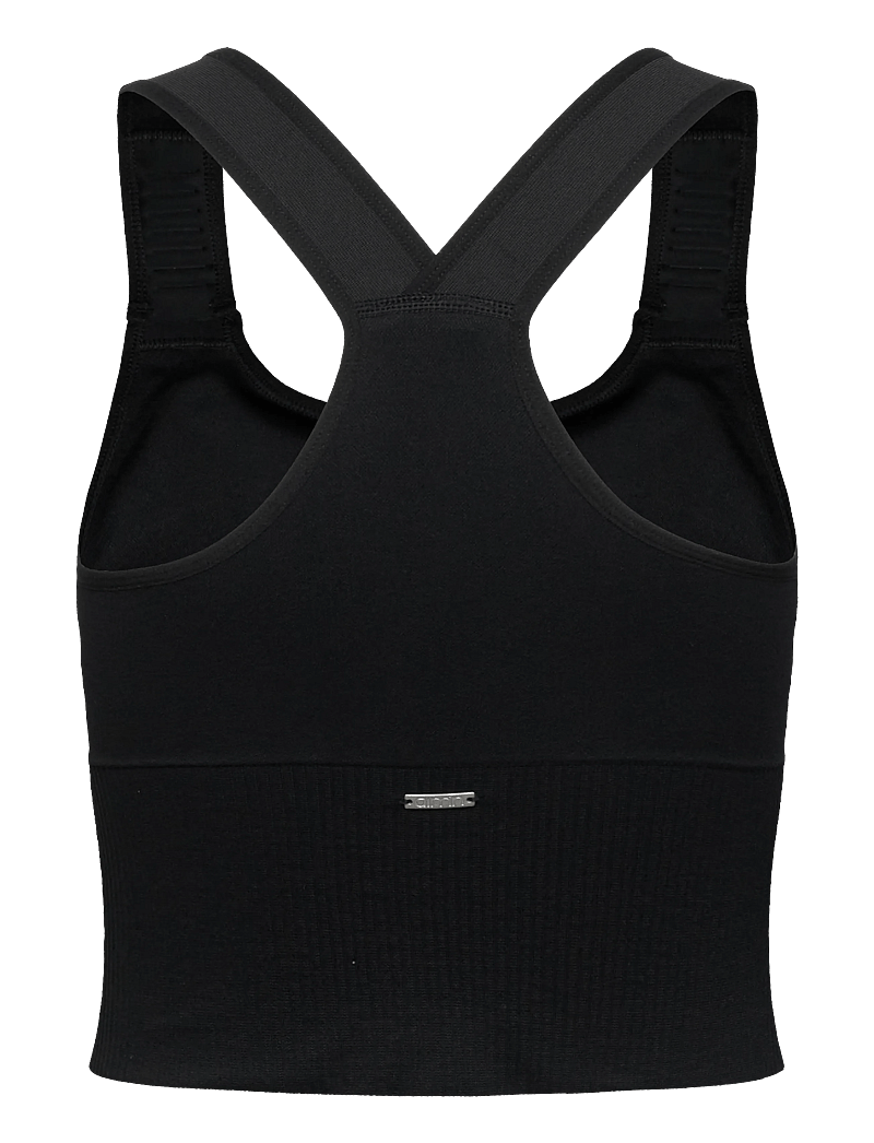 aim´n - Ribbed Seamless High Support Bralette - sports-bh'er - black - 2