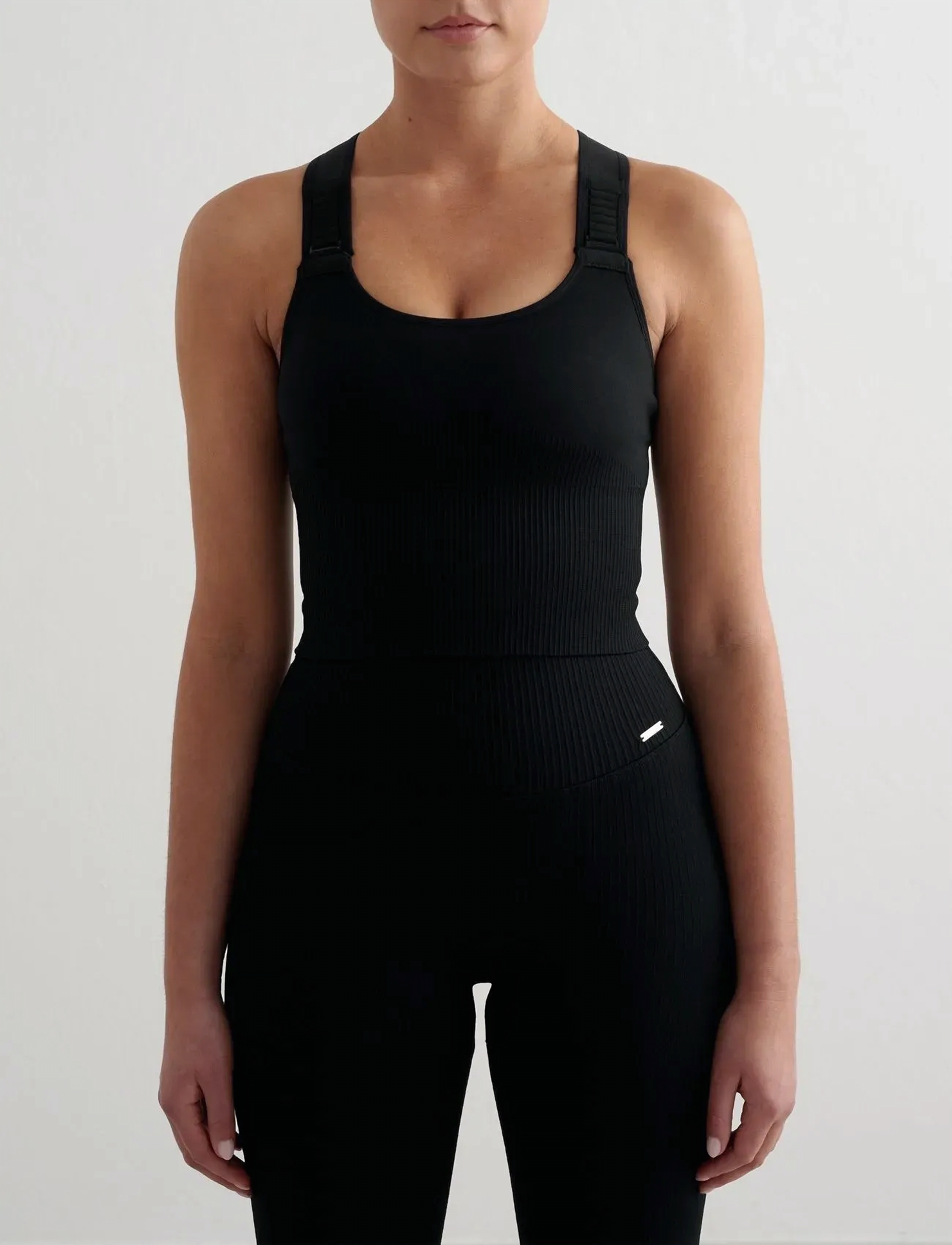 aim ́n Ribbed Seamless High Support Bralette, S, Black, Sport Clothing > Sport Bras - All, Dame