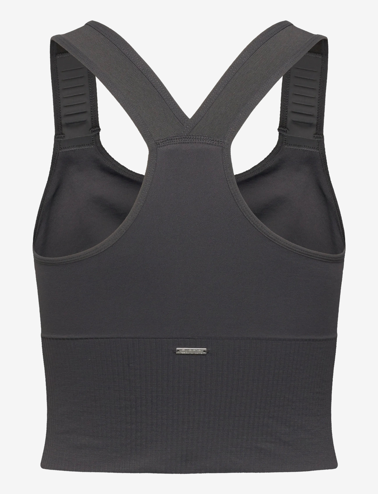 aim´n - Ribbed Seamless High Support Bralette - sports-bh'er - shadow grey - 2