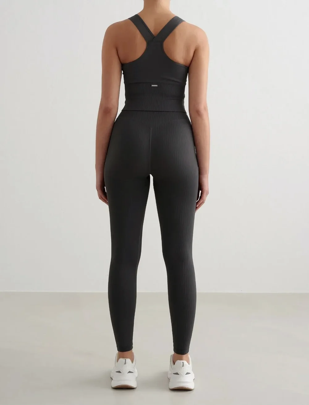 aim´n - Ribbed Seamless High Support Bralette - sport-bhs - shadow grey - 4