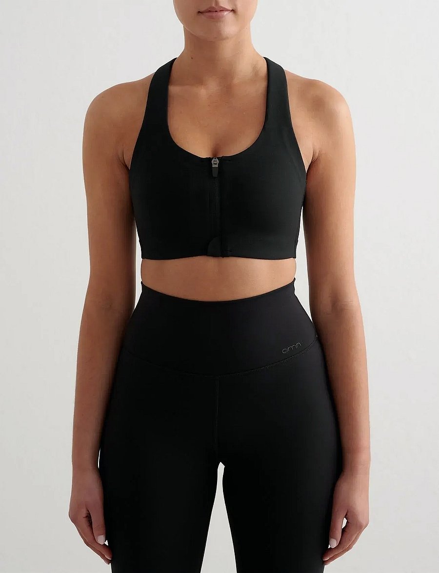 aim´n - Sense High Support Bra - sport-bhs - black - 0