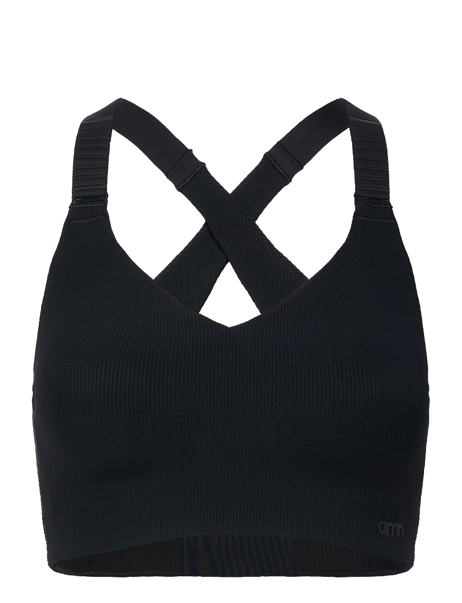aim´n - Ribbed Performance Support Bra - black - 1