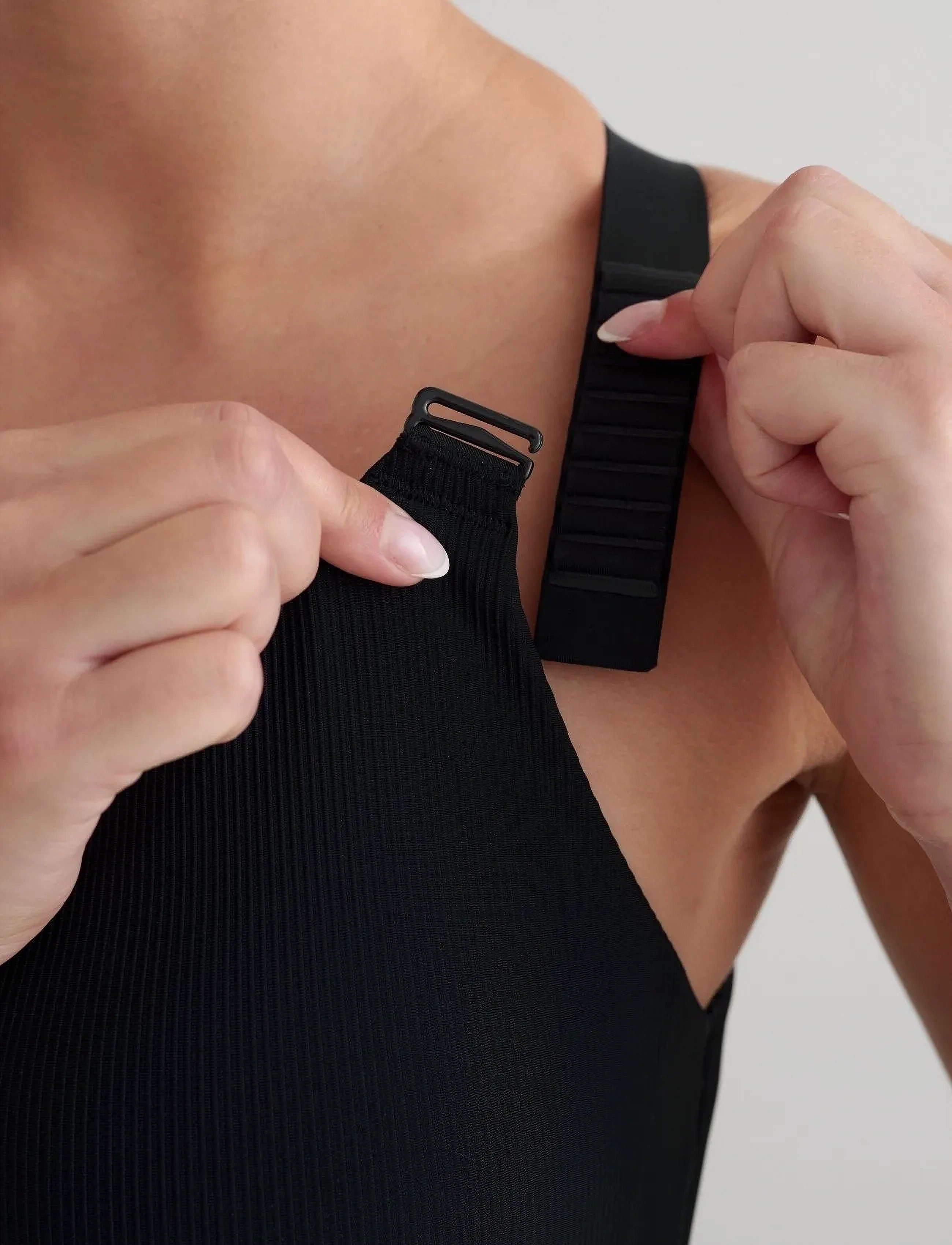 aim´n - Ribbed Performance Support Bra - black - 4
