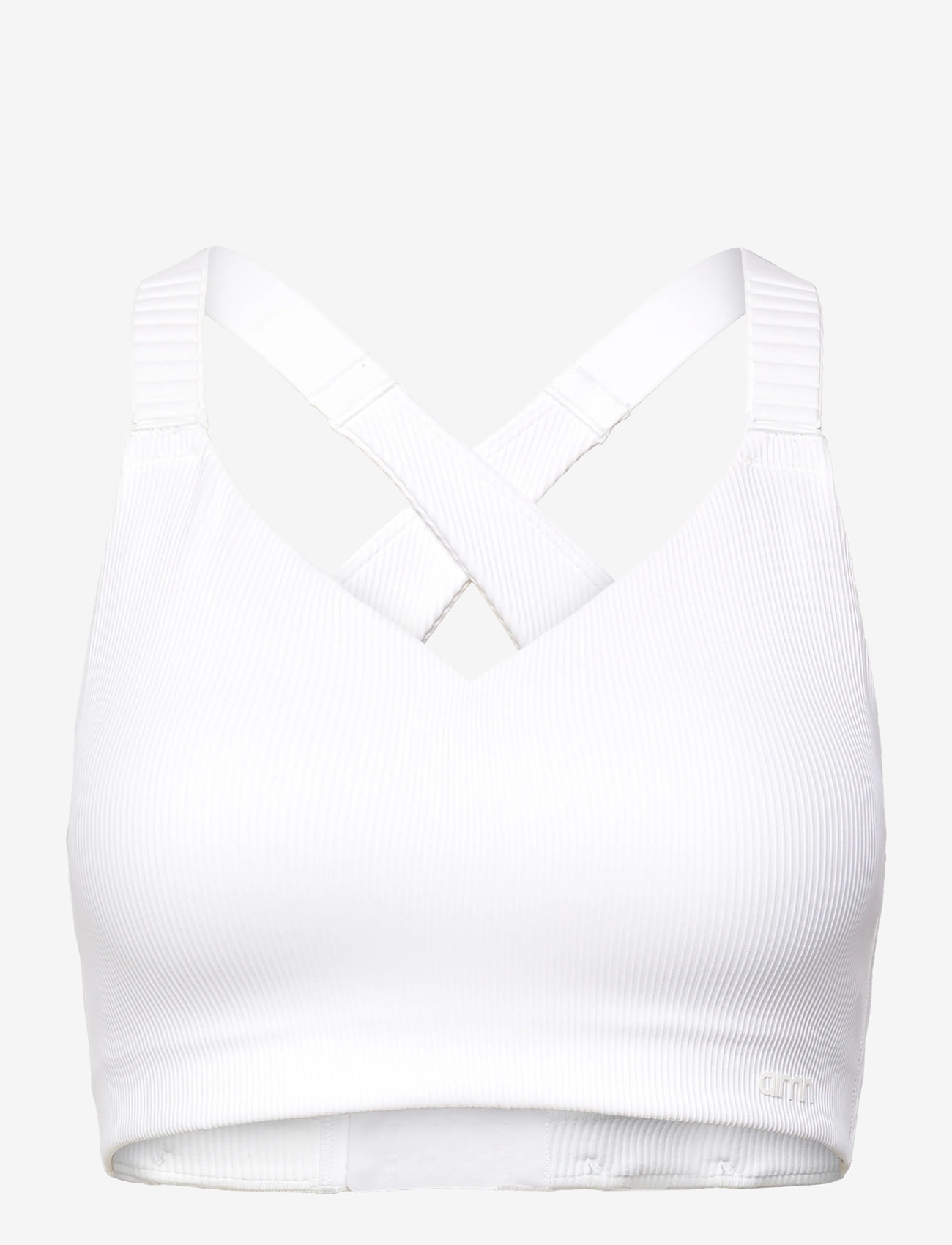 aim´n - Ribbed Performance Support Bra - julegaver under 500kr - white - 0