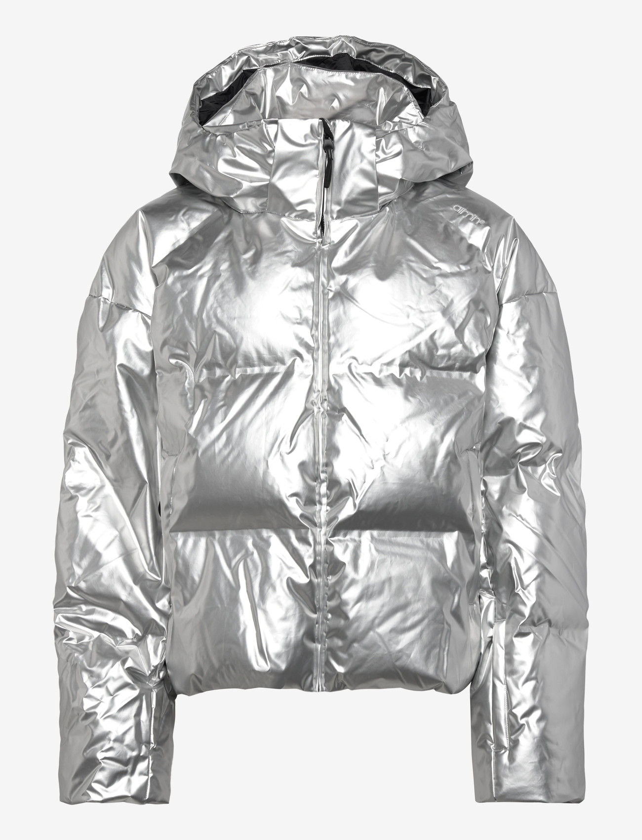 aim´n - Cortina Glossy Puffer Jacket - ski-kleidung - silver - 1