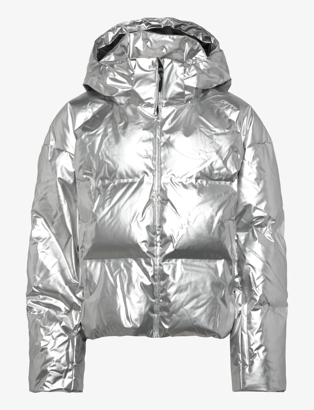 aim´n - Cortina Glossy Puffer Jacket - ski wear - silver - 1