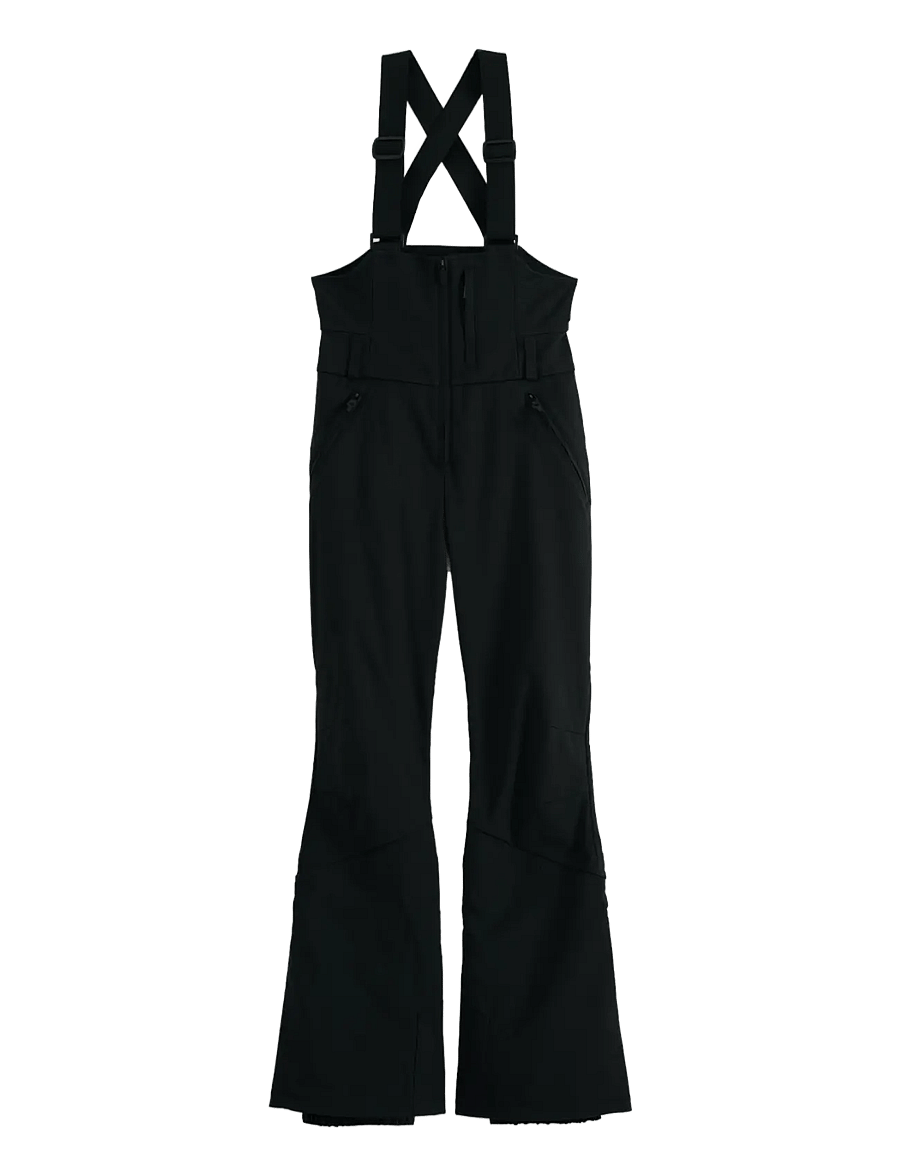aim´n - Stretch Thermo Bib Pants - suusariietus - black - 1