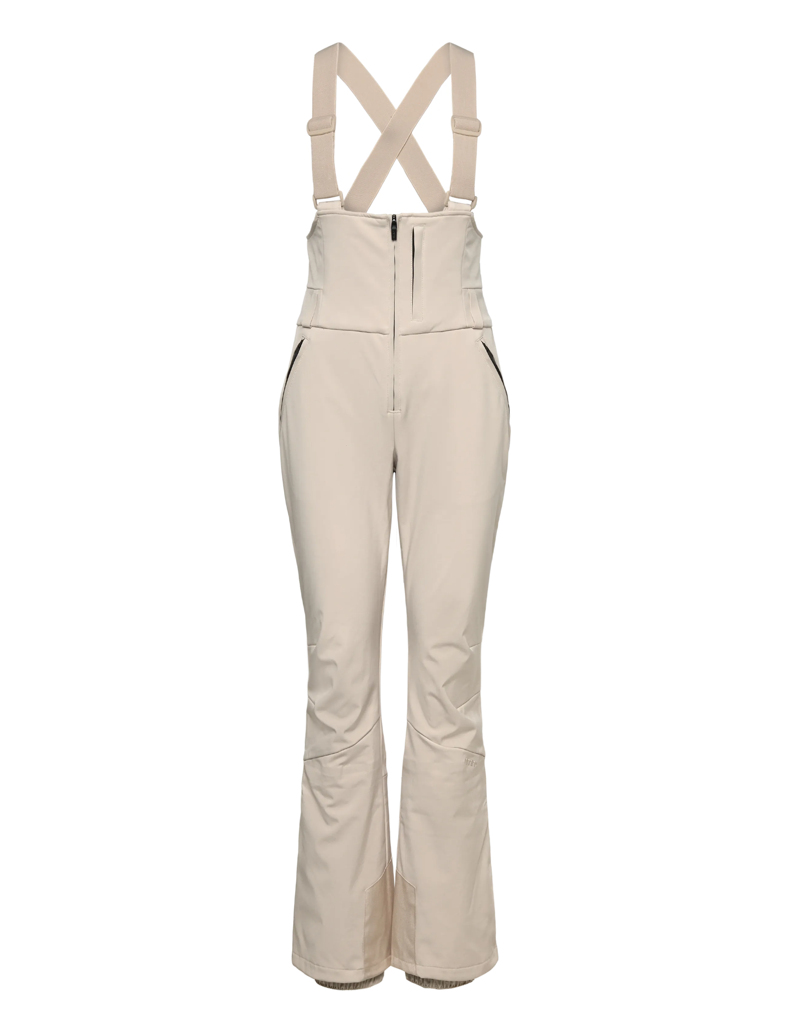 aim´n Stretch Thermo Bib Pants - Træningsbukser - CAFÉ AU LAIT / beige