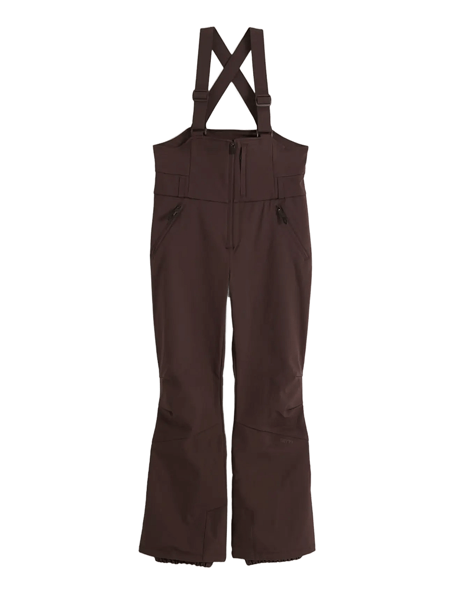 aim´n - Stretch Thermo Bib Pants - ski-kleidung - chocolate - 1