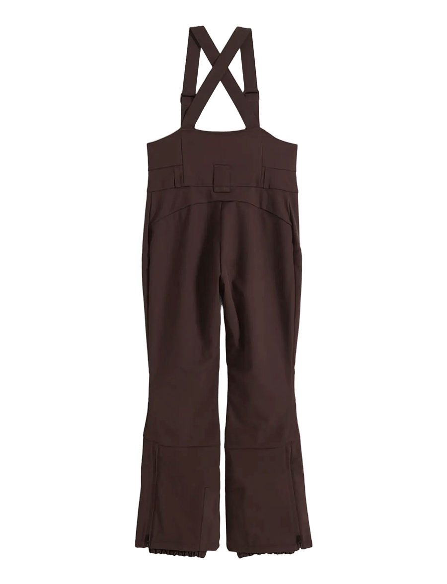 aim´n - Stretch Thermo Bib Pants - ski-kleidung - chocolate - 2