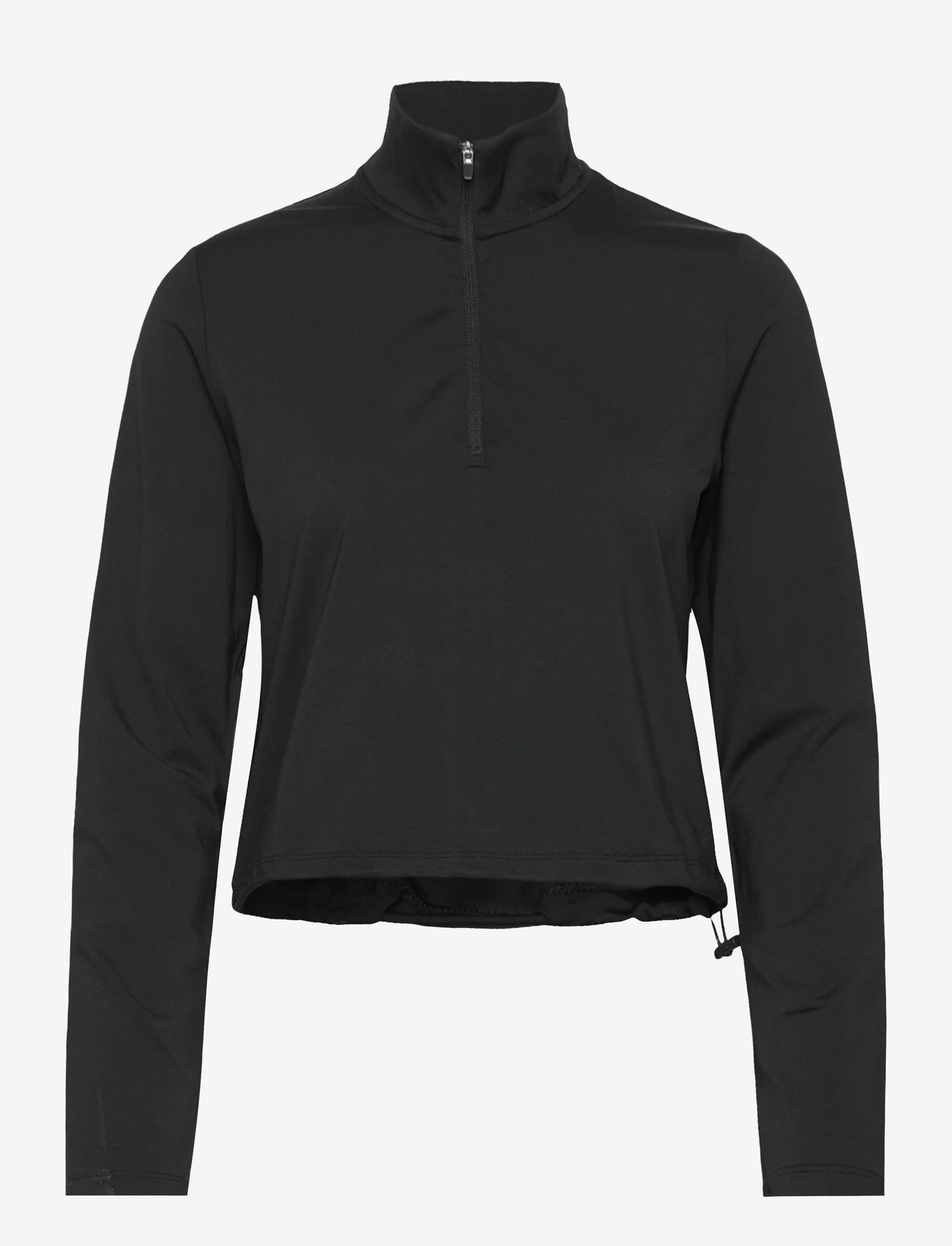 aim´n - Essence Half Zip - alussärgid ja t-särgid - black - 0