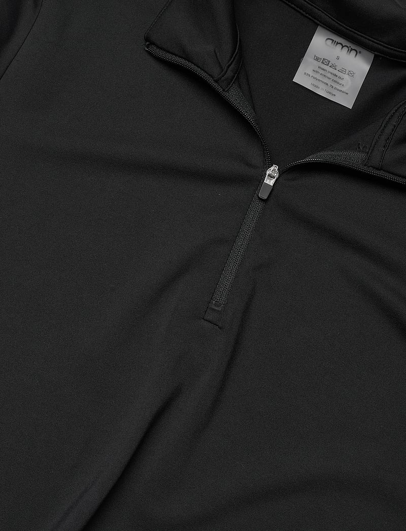 aim´n - Essence Half Zip - alussärgid ja t-särgid - black - 3