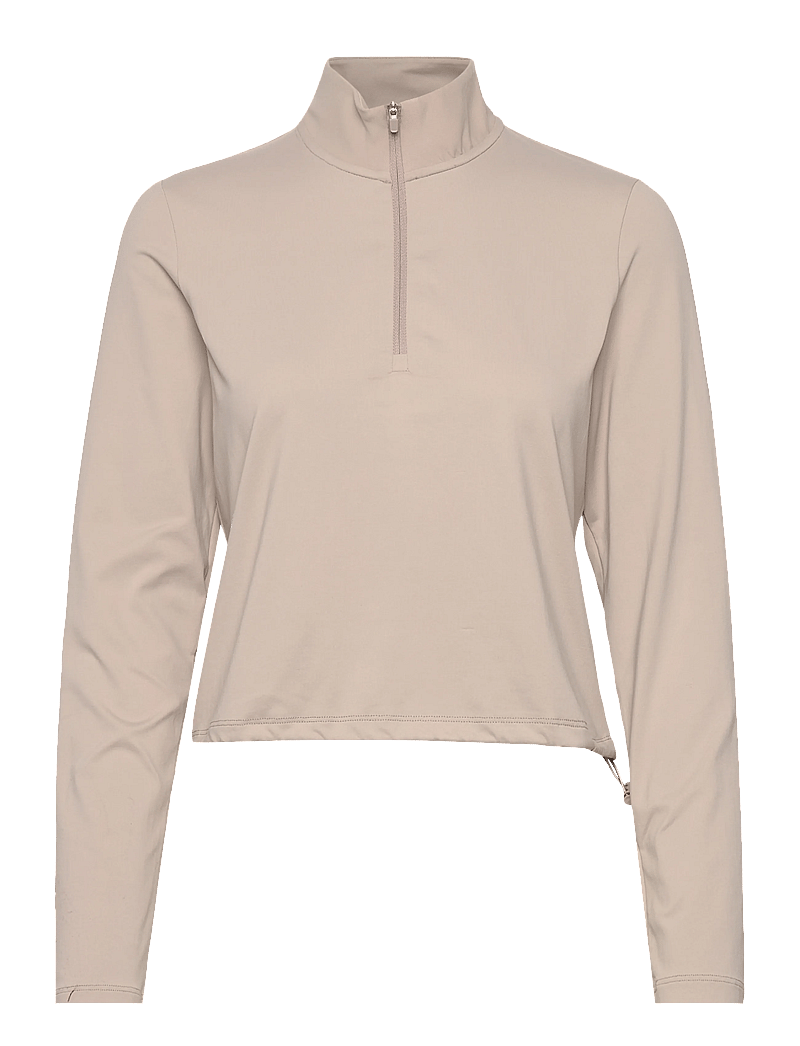 aim´n - Essence Half Zip - långärmade tröjor - dark clay - 0