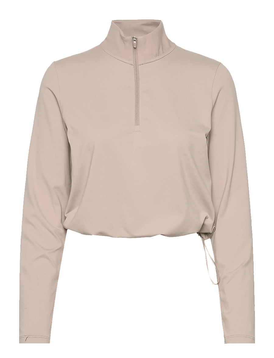 aim´n - Essence Half Zip - hauts à manches longues - dark clay - 1