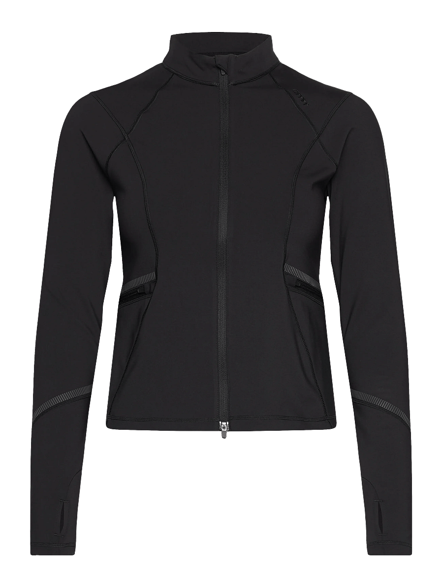 aim´n - Reflective Warming Zip Jacket - dressipluusid - black - 1