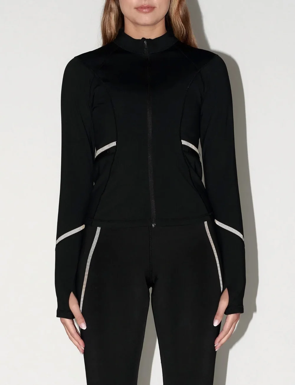 aim´n - Reflective Warming Zip Jacket - dressipluusid - black - 4