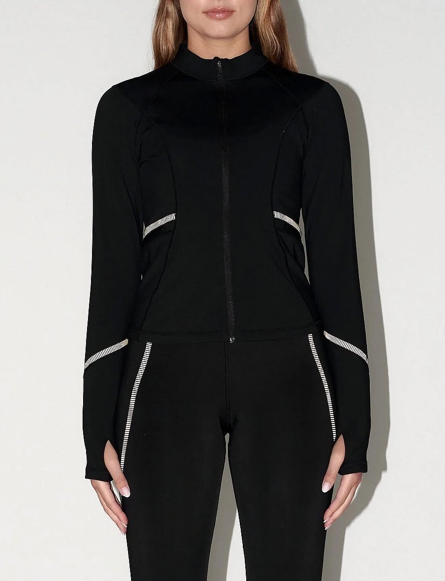 aim´n - Reflective Warming Zip Jacket - dressipluusid - black - 4