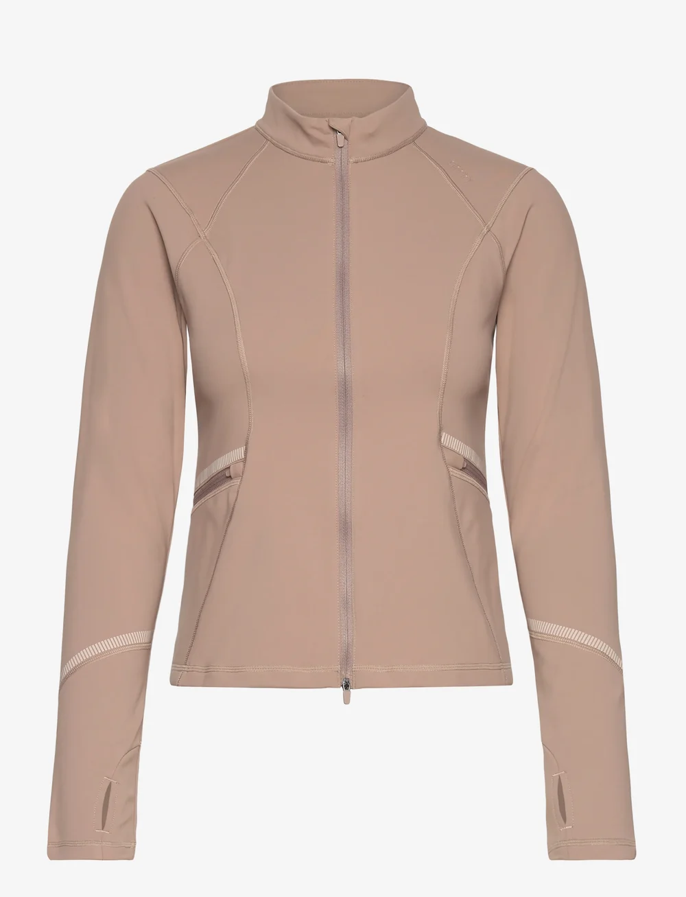 aim´n - Reflective Warming Zip Jacket - tops - espresso - 1