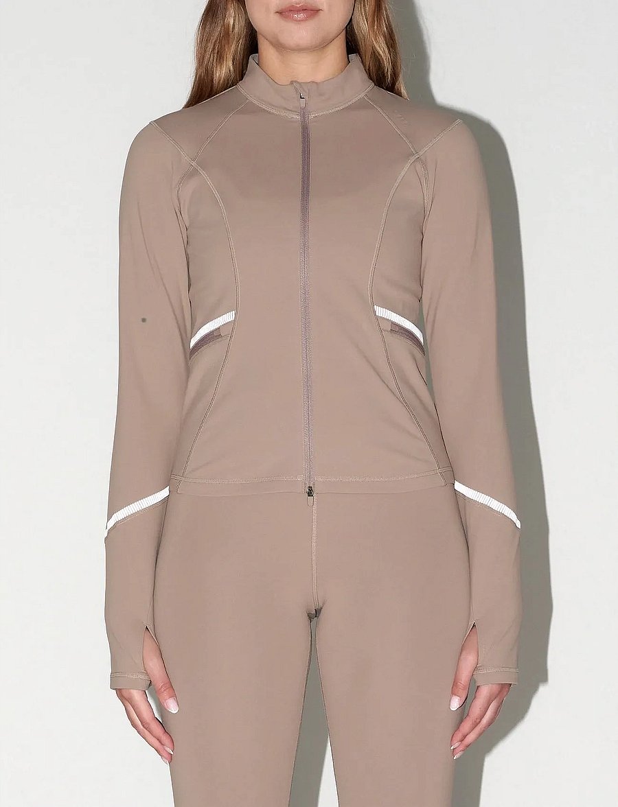 aim´n - Reflective Warming Zip Jacket - sweatshirts - espresso - 4