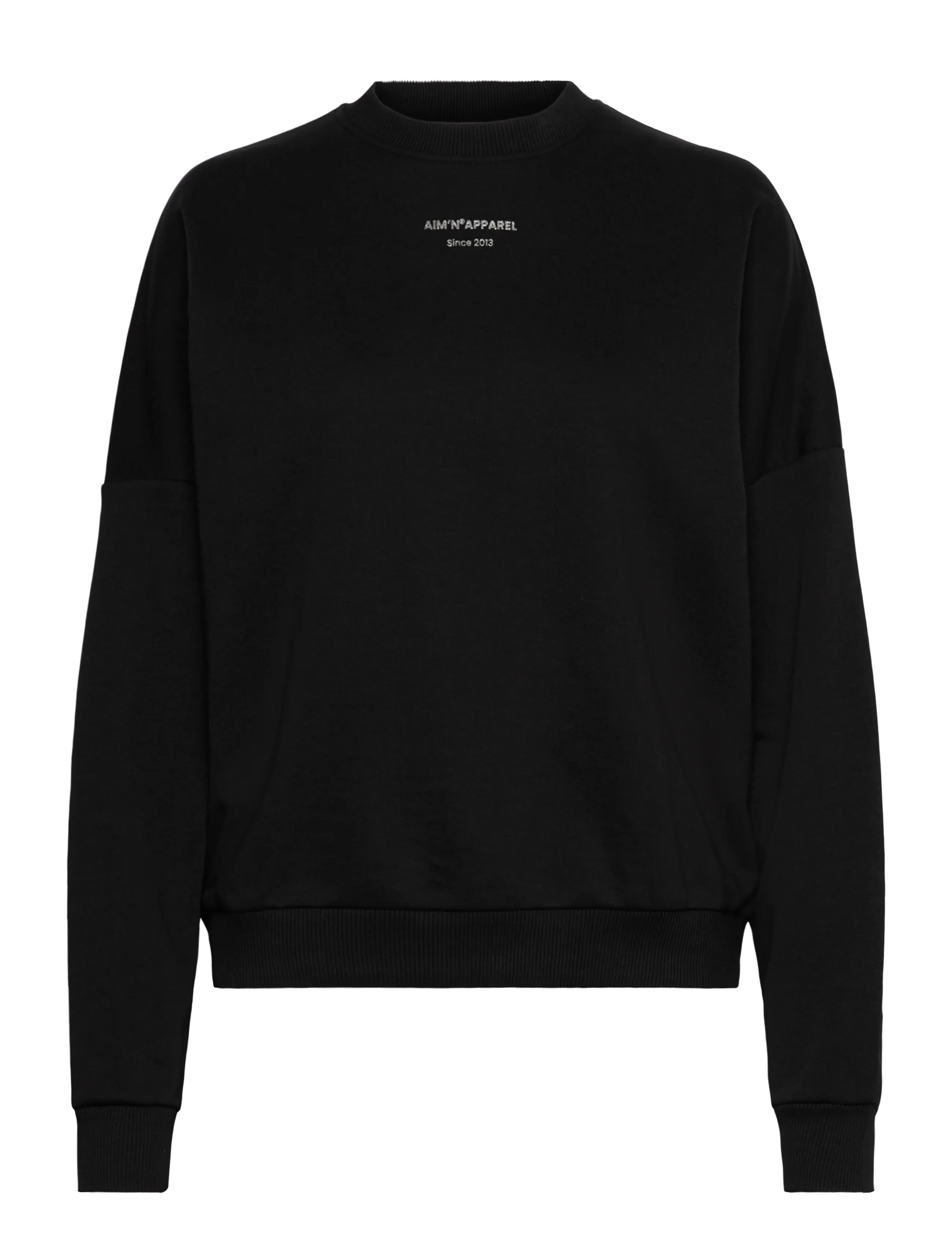 aim´n Apparel Terry Sweatshirt - Sweatshirts - BLACK / black