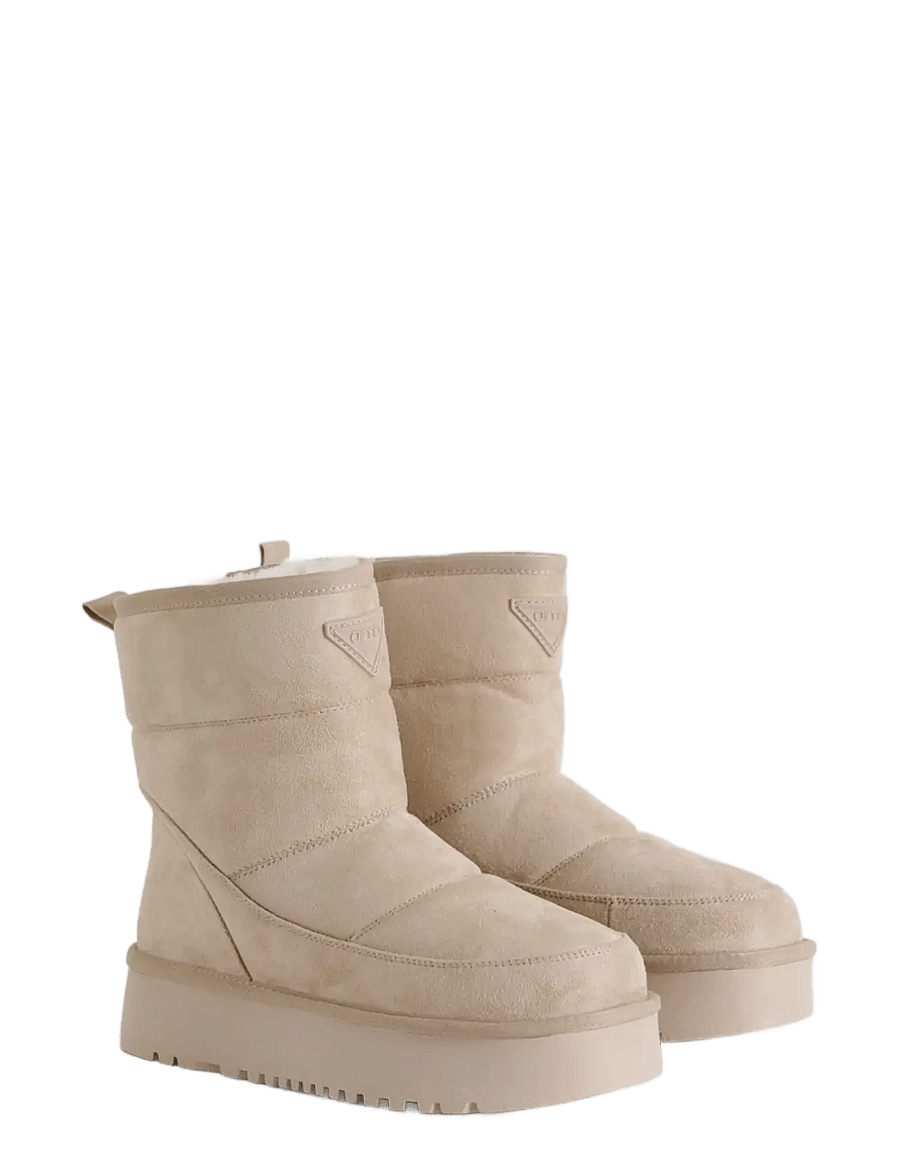 aim´n - Wool Winter Boot - vinterkängor - cafe au lait - 1