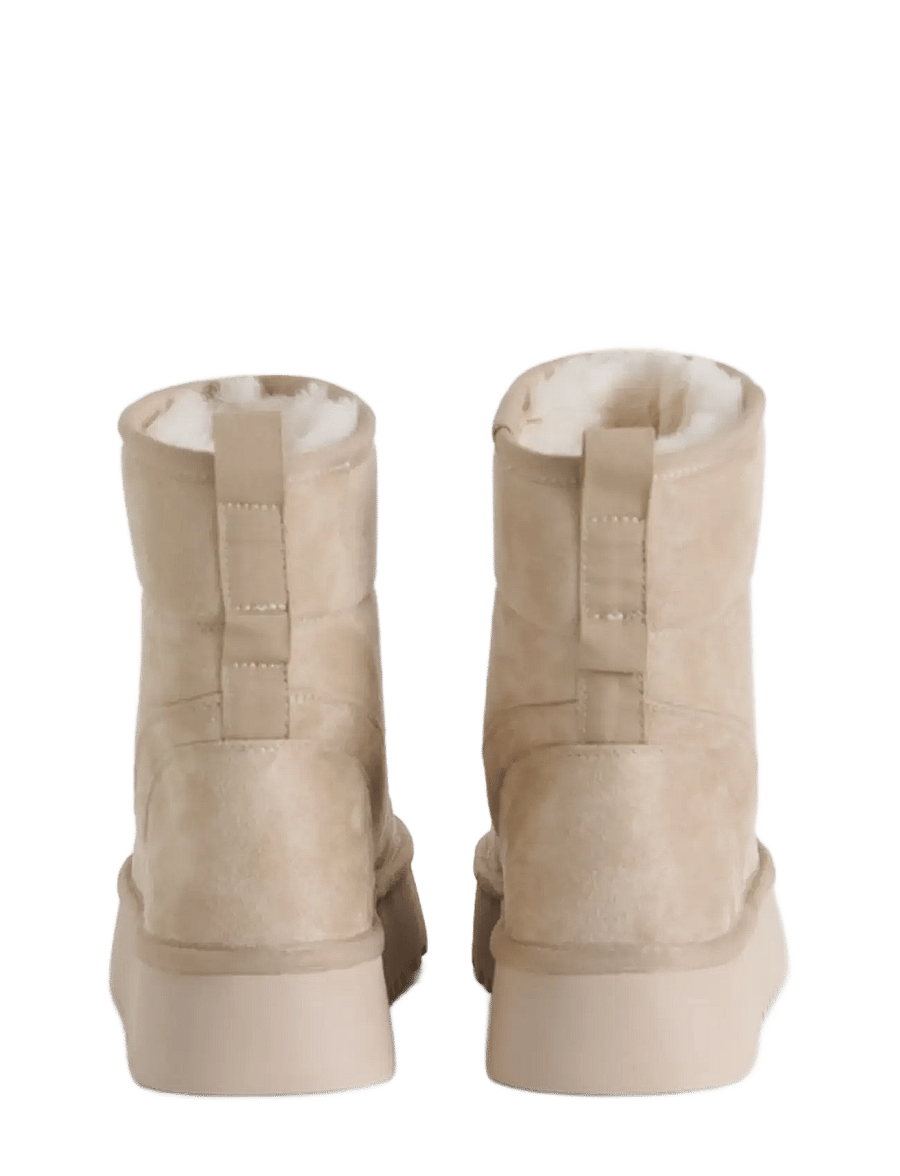 aim´n - Wool Winter Boot - vinterkängor - cafe au lait - 2