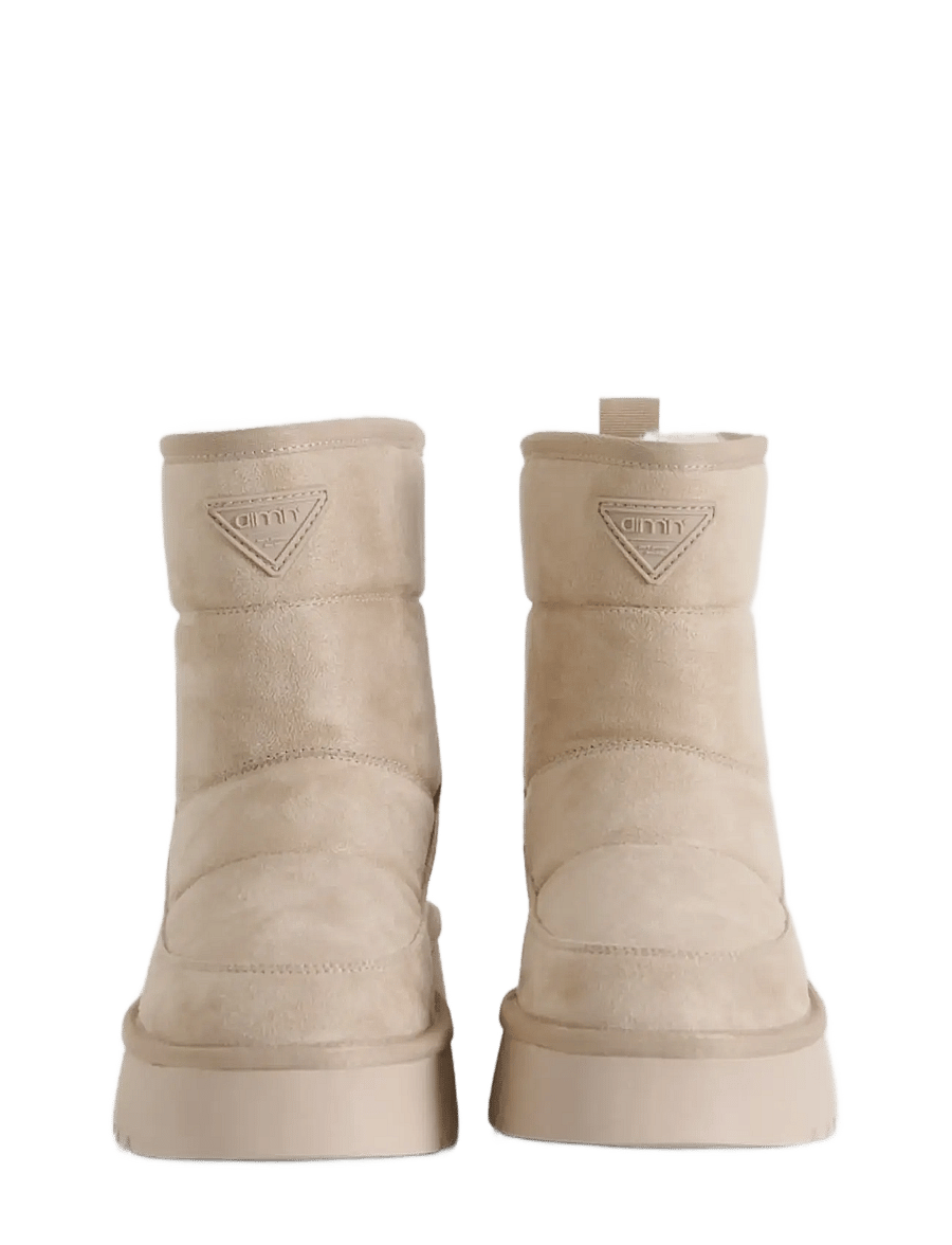 aim´n - Wool Winter Boot - vinterkängor - cafe au lait - 3