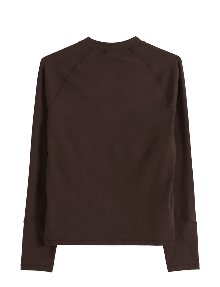 aim´n - Baselayer Long Sleeve - funktionsunterwäsche - oberteile - chocolate - 2