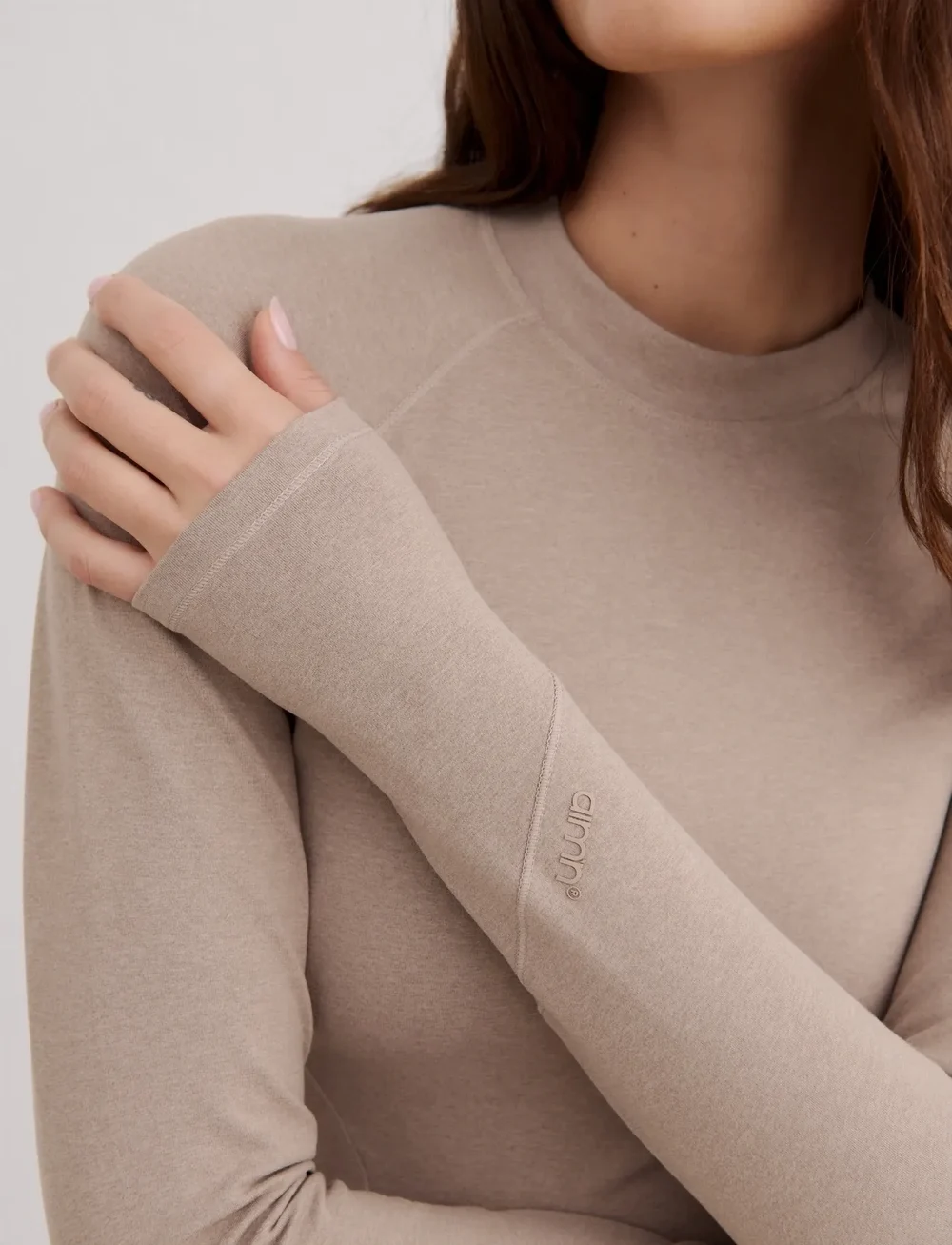 aim´n - Baselayer Long Sleeve - underställströjor - espresso - 4