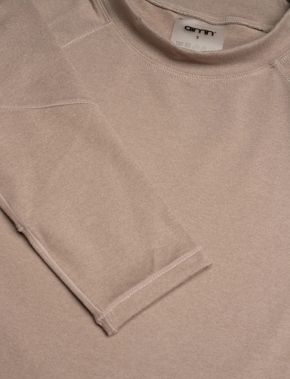 aim´n - Baselayer Long Sleeve - underställströjor - espresso - 5