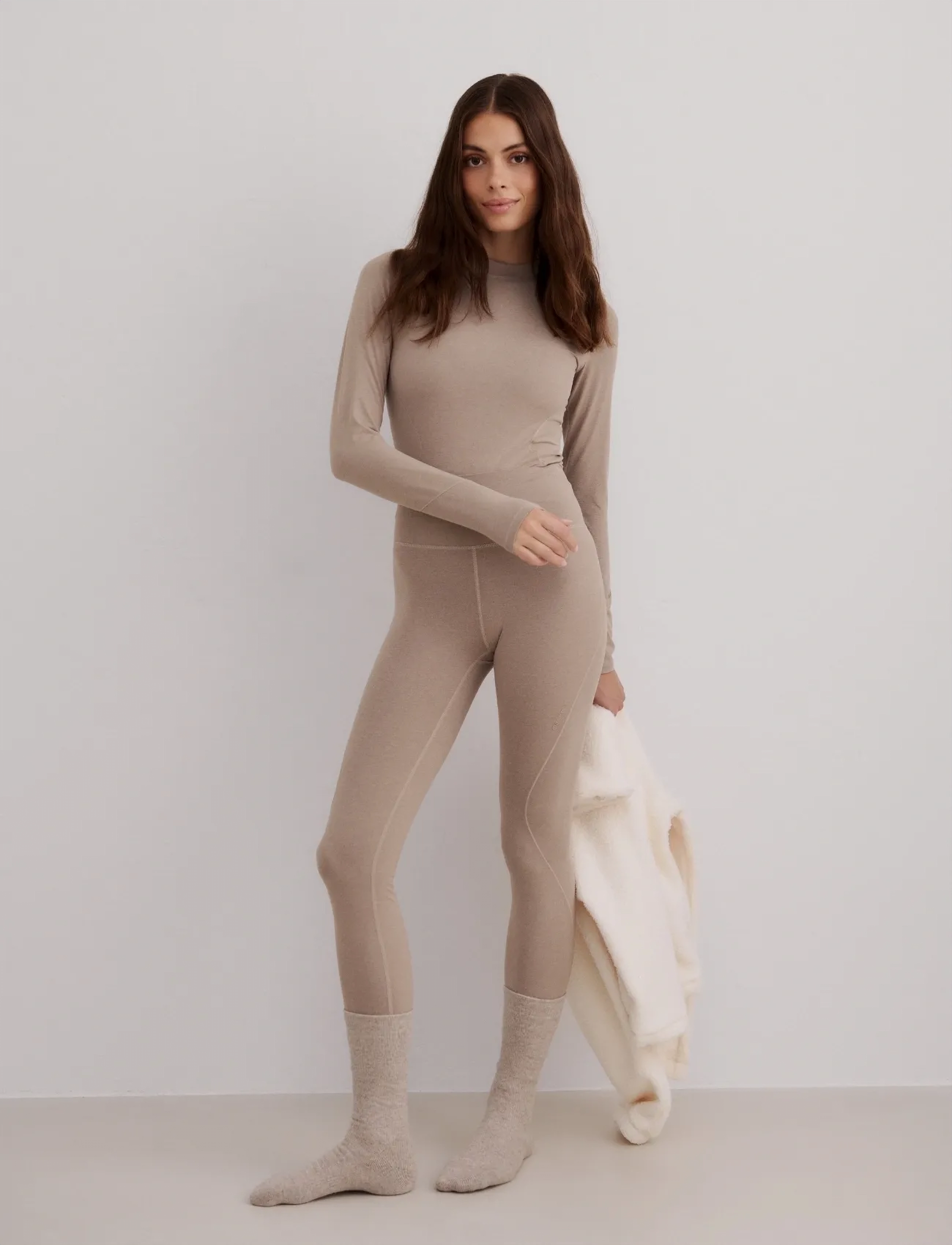 aim´n - Baselayer Leggings - base layer bottoms - espresso - 4