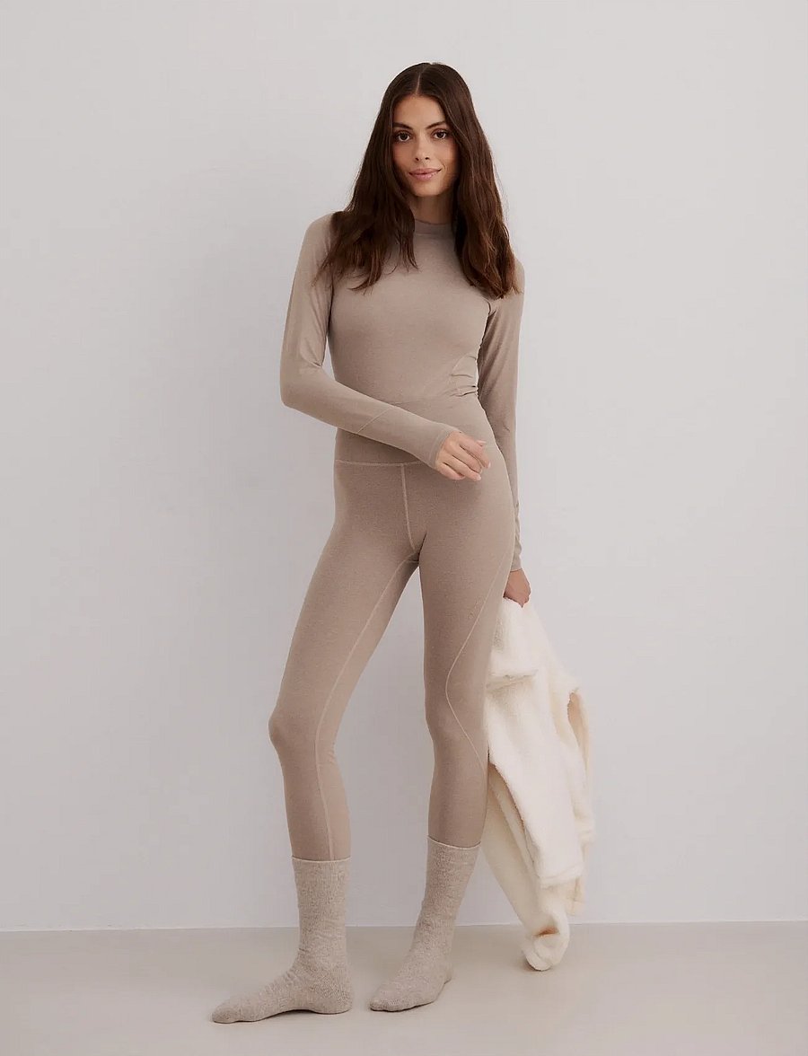 aim´n - Baselayer Leggings - basesayer underdele - espresso - 4