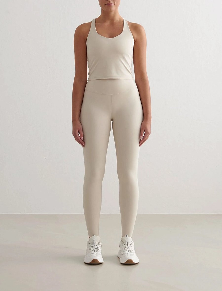 aim´n - Sculpting Fit Tights - volle länge - clay - 0