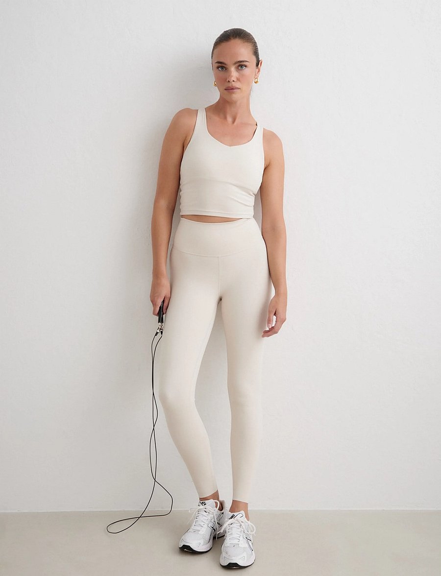 aim´n - Sculpting Fit Tights - training tights - sand - 2