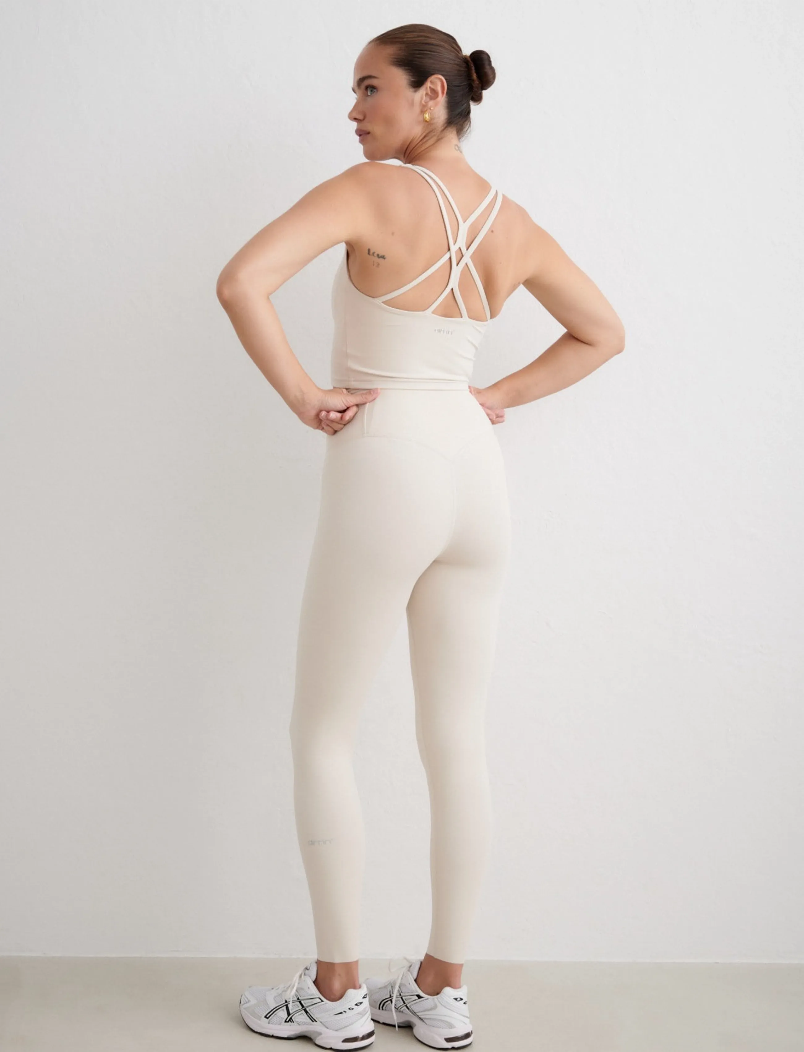 aim´n - Sculpting Fit Tights - training tights - sand - 3