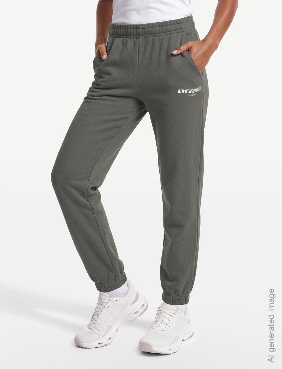 aim´n - Classic Sweatpants - trainingsbroek - dark ivy - 3
